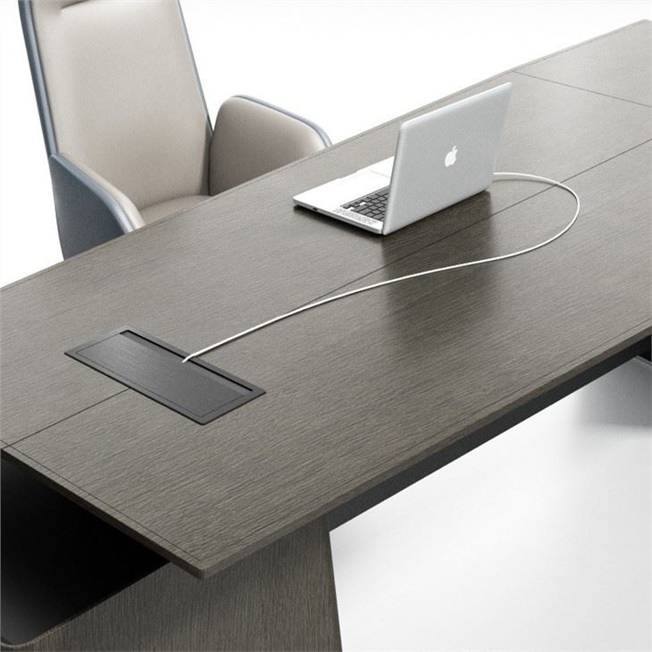 Executive Table With Side Table